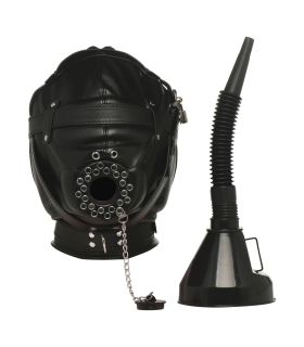 Cagoule de Soumission Avec Entonnoir Degraded