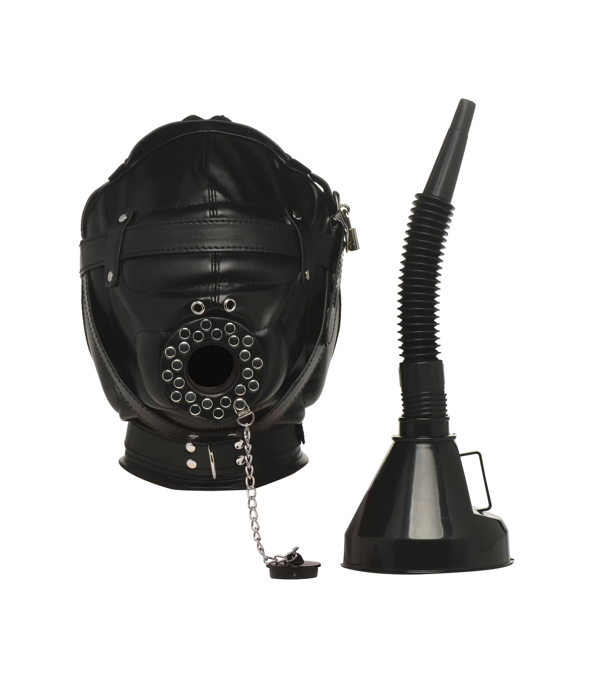 Cagoule de Soumission Avec Entonnoir Degraded