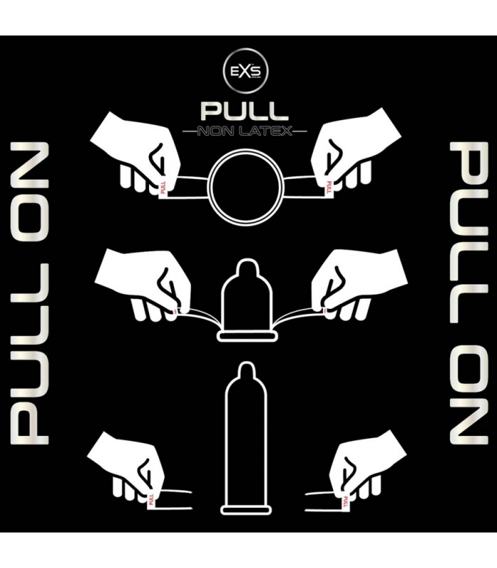 Préservatifs fins sans latex PULL EXS x6