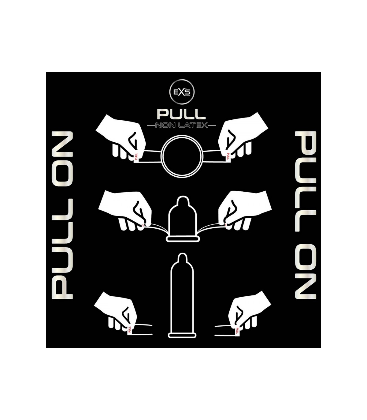 Préservatifs fins sans latex PULL EXS x6