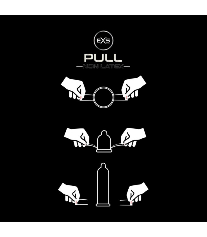 Préservatifs fins sans latex PULL EXS x6