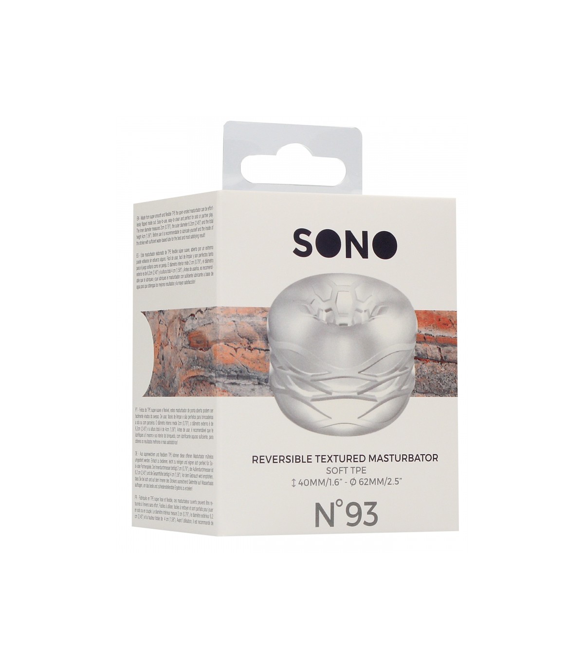 Anneau de Masturbation Réversible Sono N°93