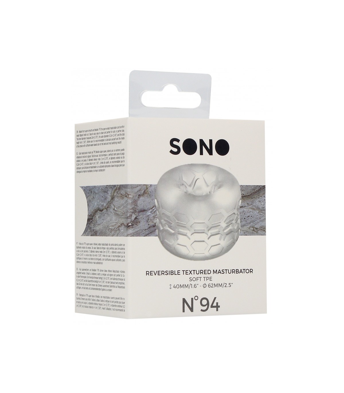 Anneau de Masturbation Réversible Sono N°94