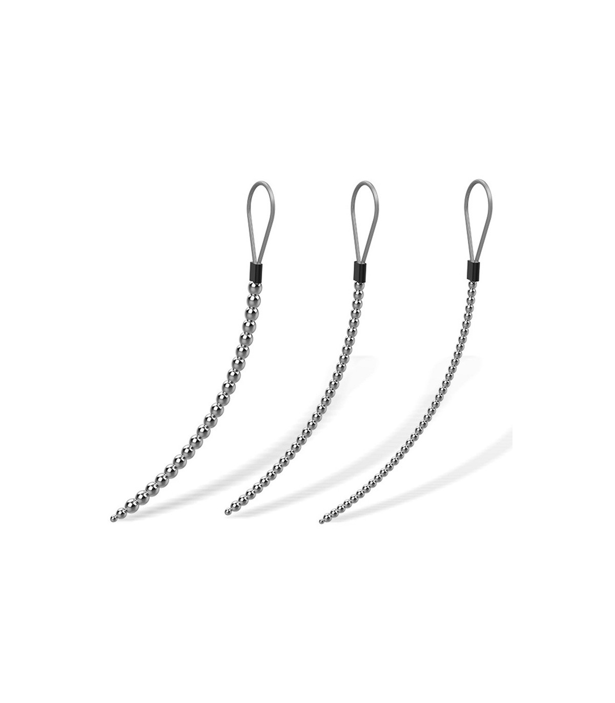 Tige Urètre à Boules Métallique 15cm