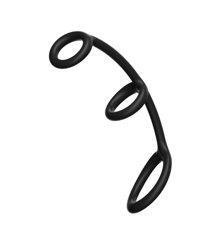 Anneau Pénien Triple Effet Gaine