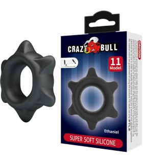 Anneau Pénien Silicone Étoile Crazy Bull
