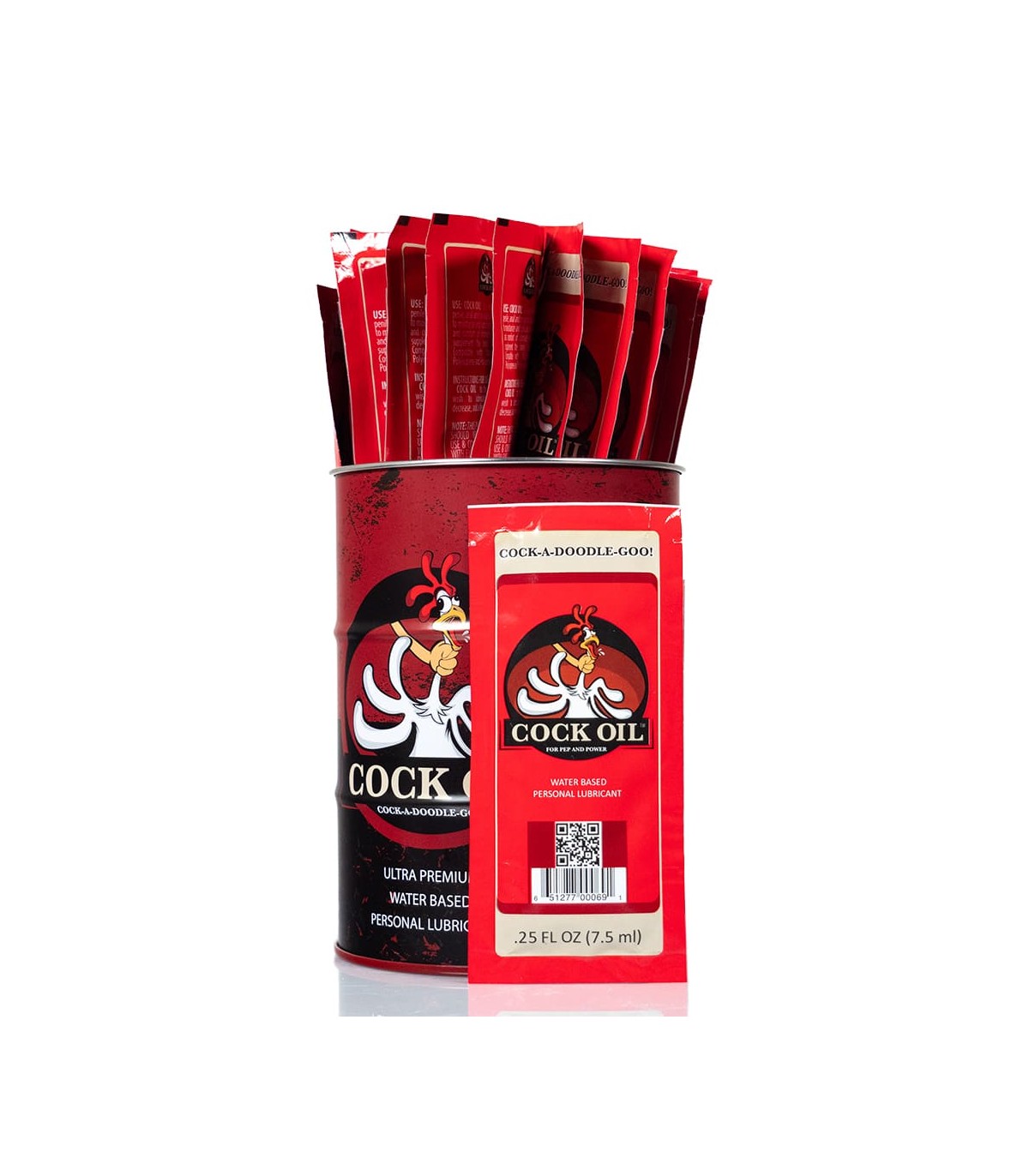 Pot de 25 Dosettes Lubrifiant CockOil gay