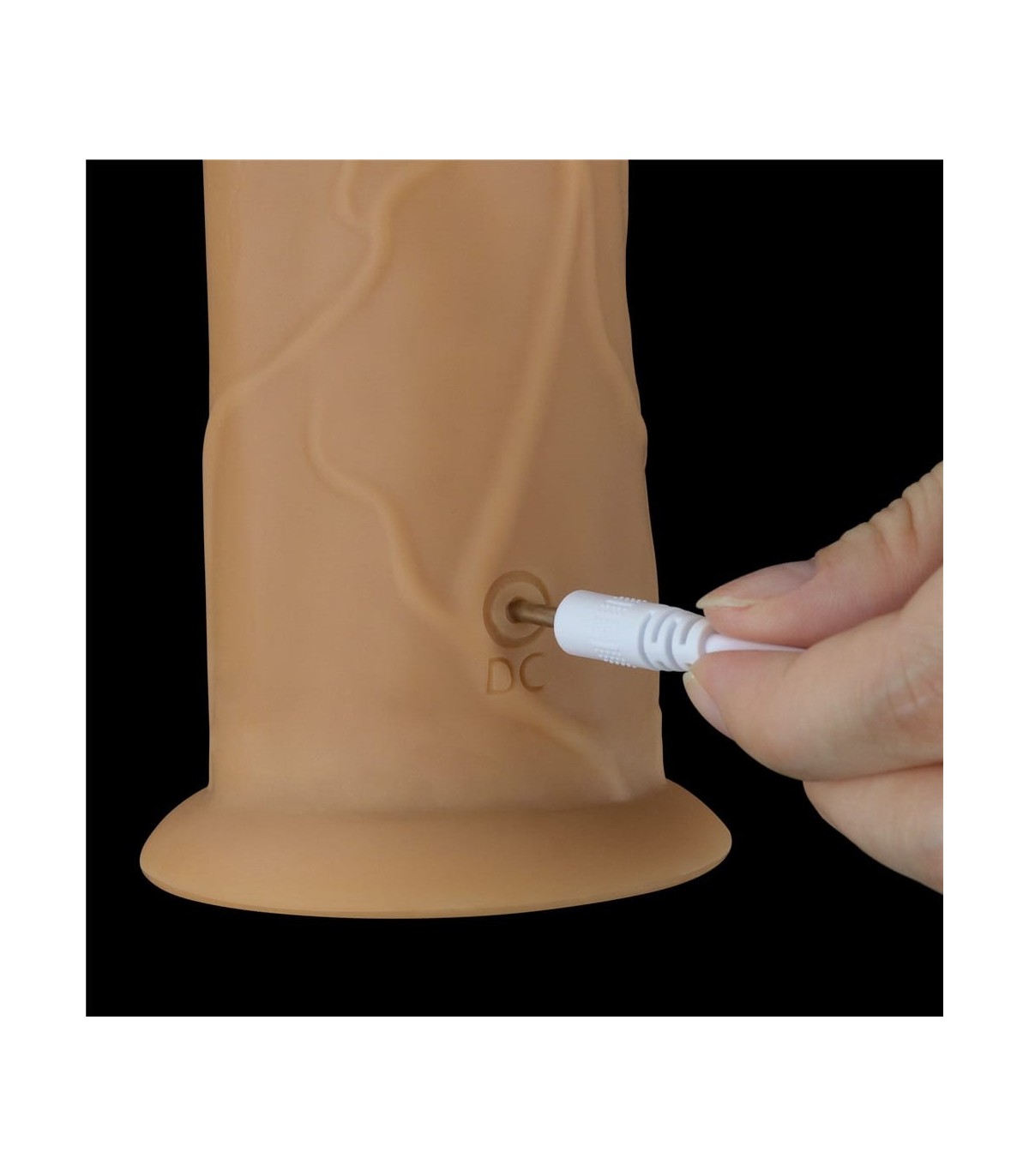 Gode Rotatif et Vibrant Silicone