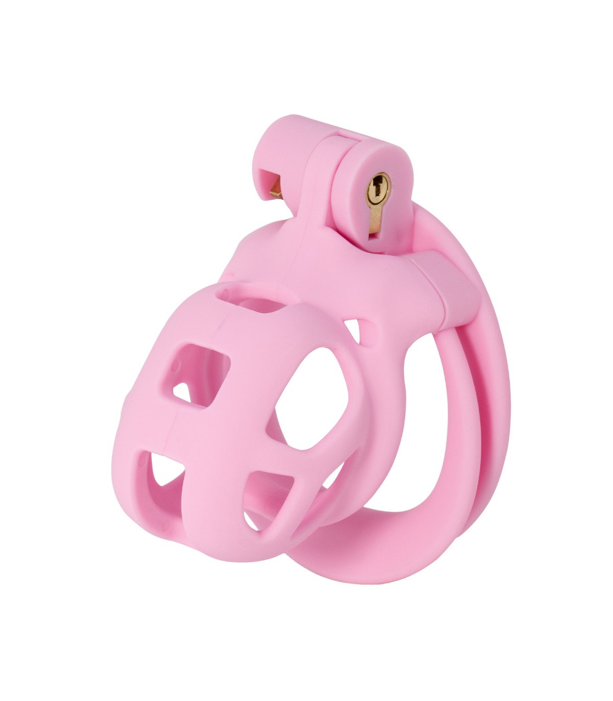 Cage à pénis courte Penis Prison Rose