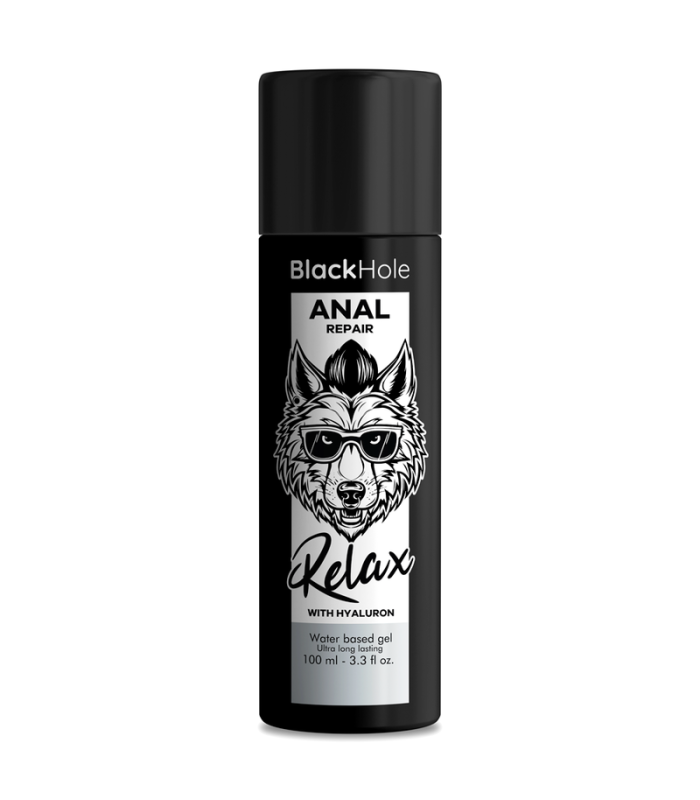 Lubrifiant Eau Anal Repair Black Hole 100ml sexshop gay