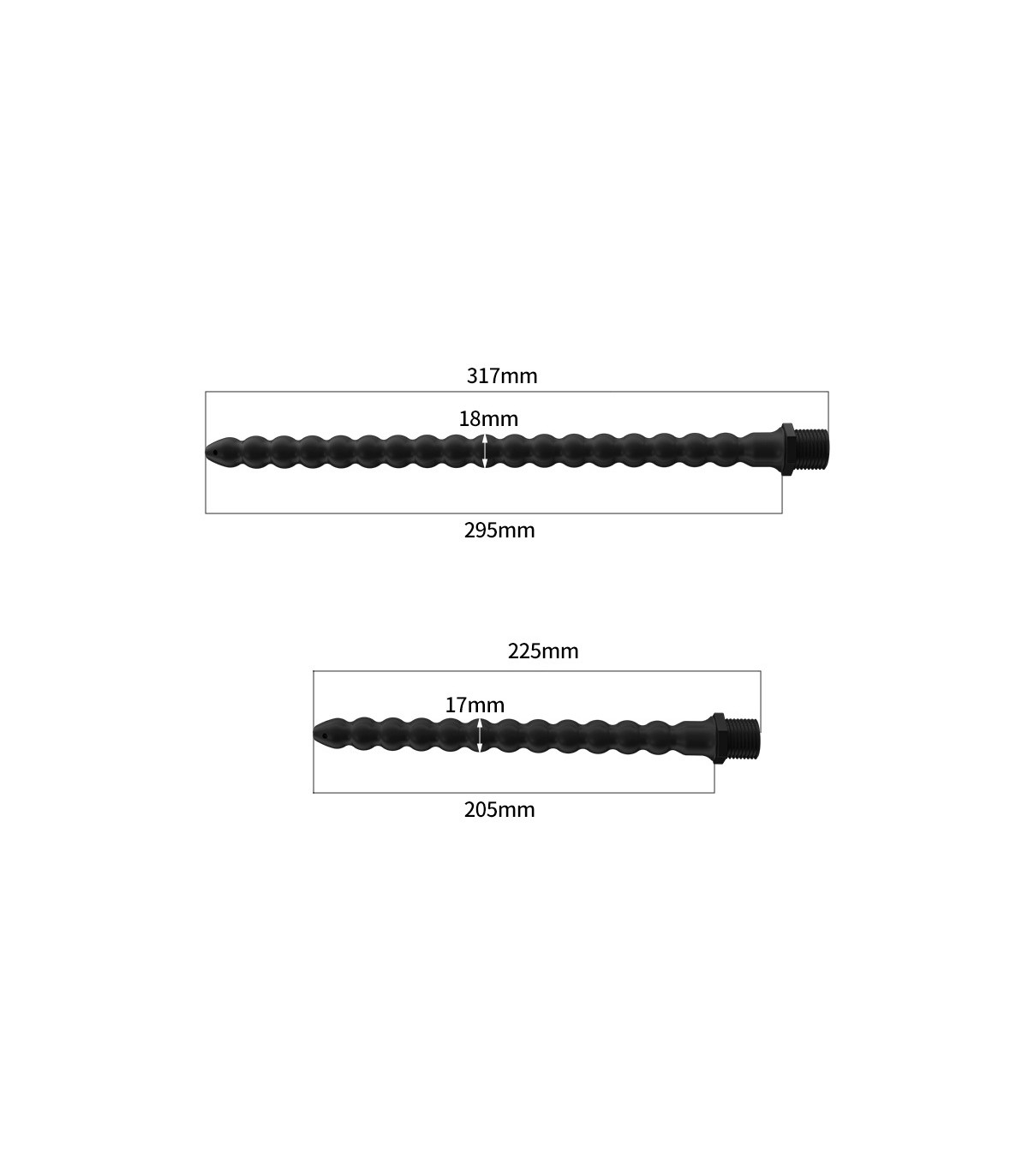Embout Douche Flexible pour Lavement Anal