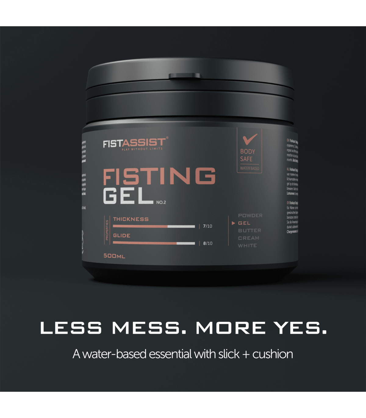 Lubrifiant  Gel Extra Épais Fist Assist 500 ml