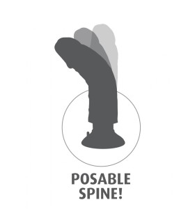 Gode Ventouse Vibrant 19x4,6cm