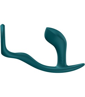 Cockring Plug Silicone Vert Fun Factory