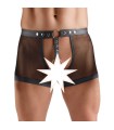 Boxer Résille Ouvert avec Cockring Svenjoyment