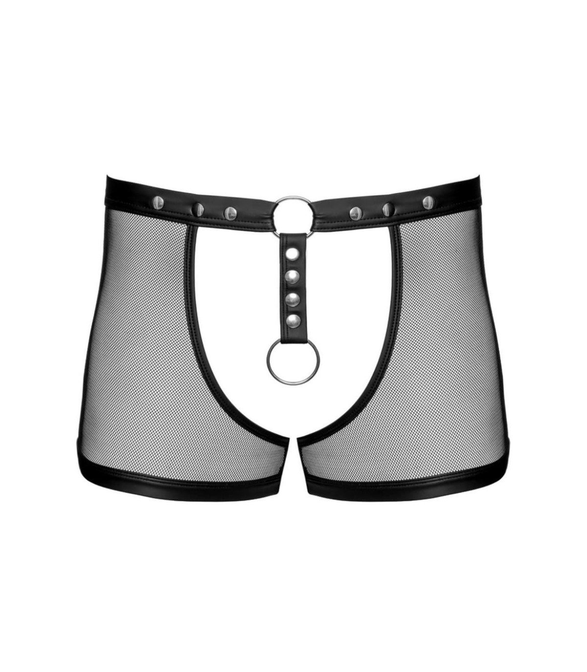 Boxer Résille Ouvert avec Cockring Svenjoyment