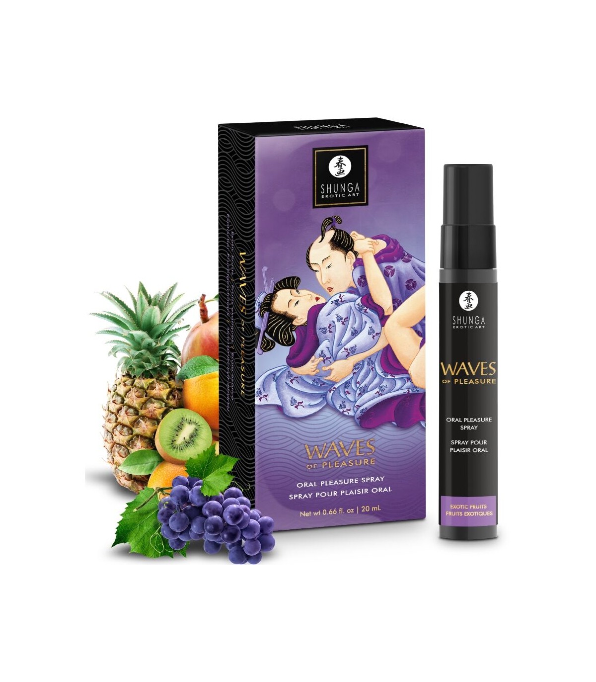 Spray Fellation Shunga Fruits Exotiques