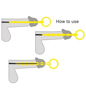 Set 3 Tiges Urétrales Silicone