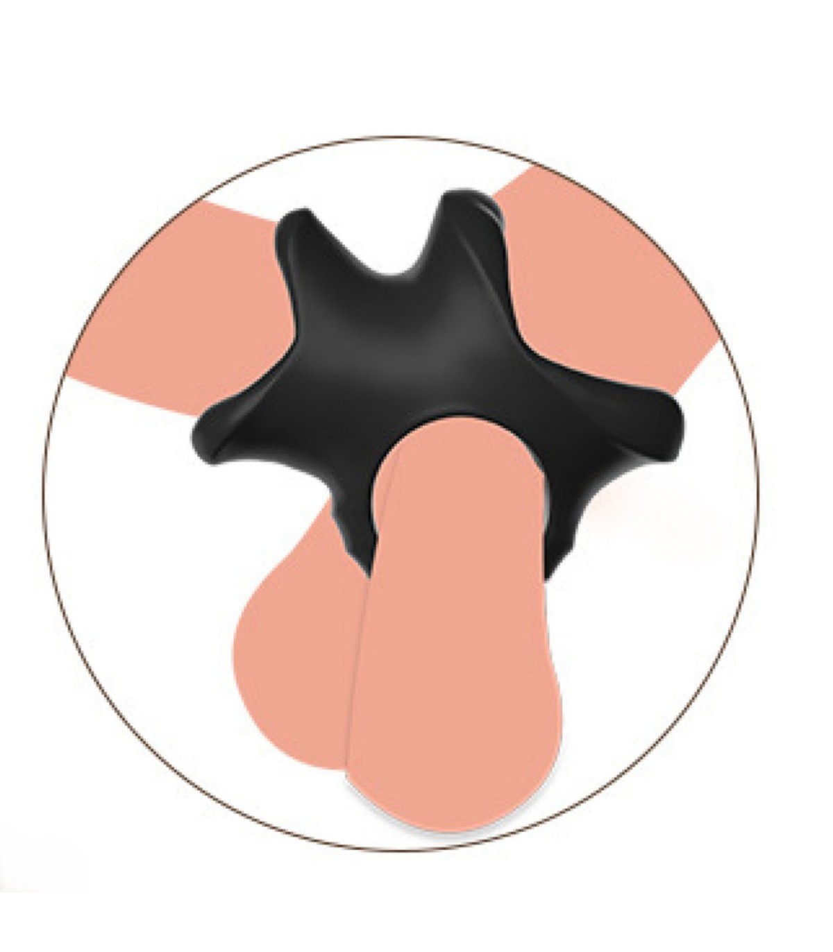 Triple Cockring Silicone