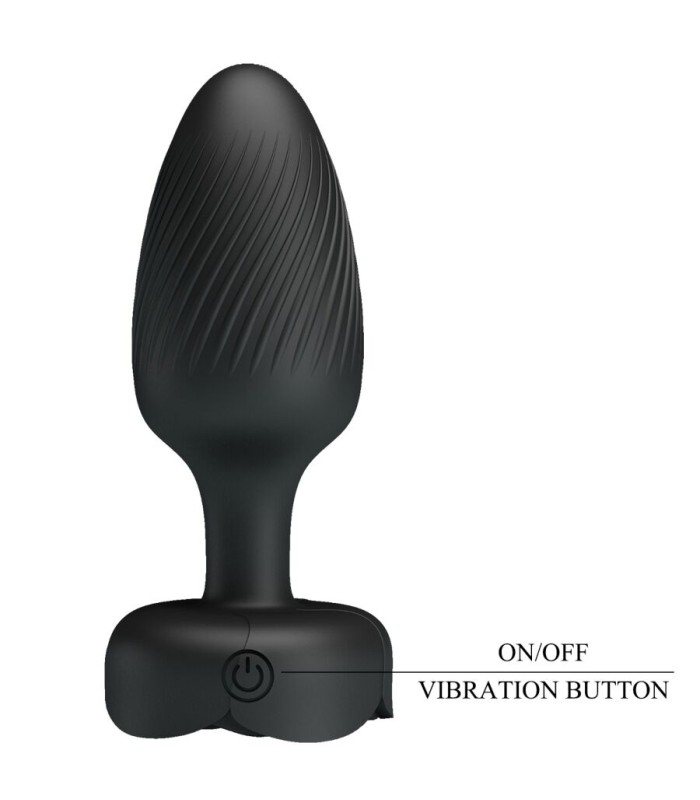 Plug Vibrant Lumineux Varian 2 Pretty Love 10x3,8cm