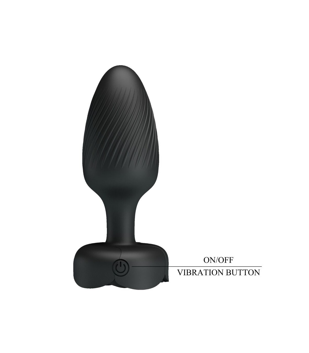 Plug Vibrant Lumineux Varian 2 Pretty Love 10x3,8cm