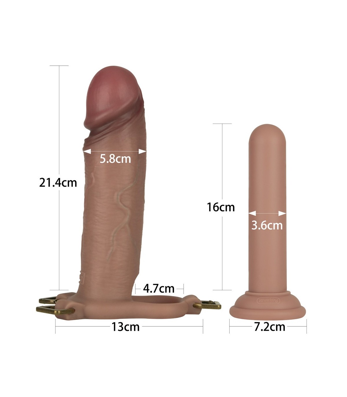 Gode Ceinture Creux Lovetoy