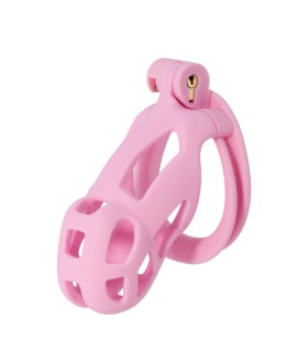 Cage de Chasteté Prison Homme Rose