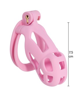 Cage de Chasteté Prison Homme Rose