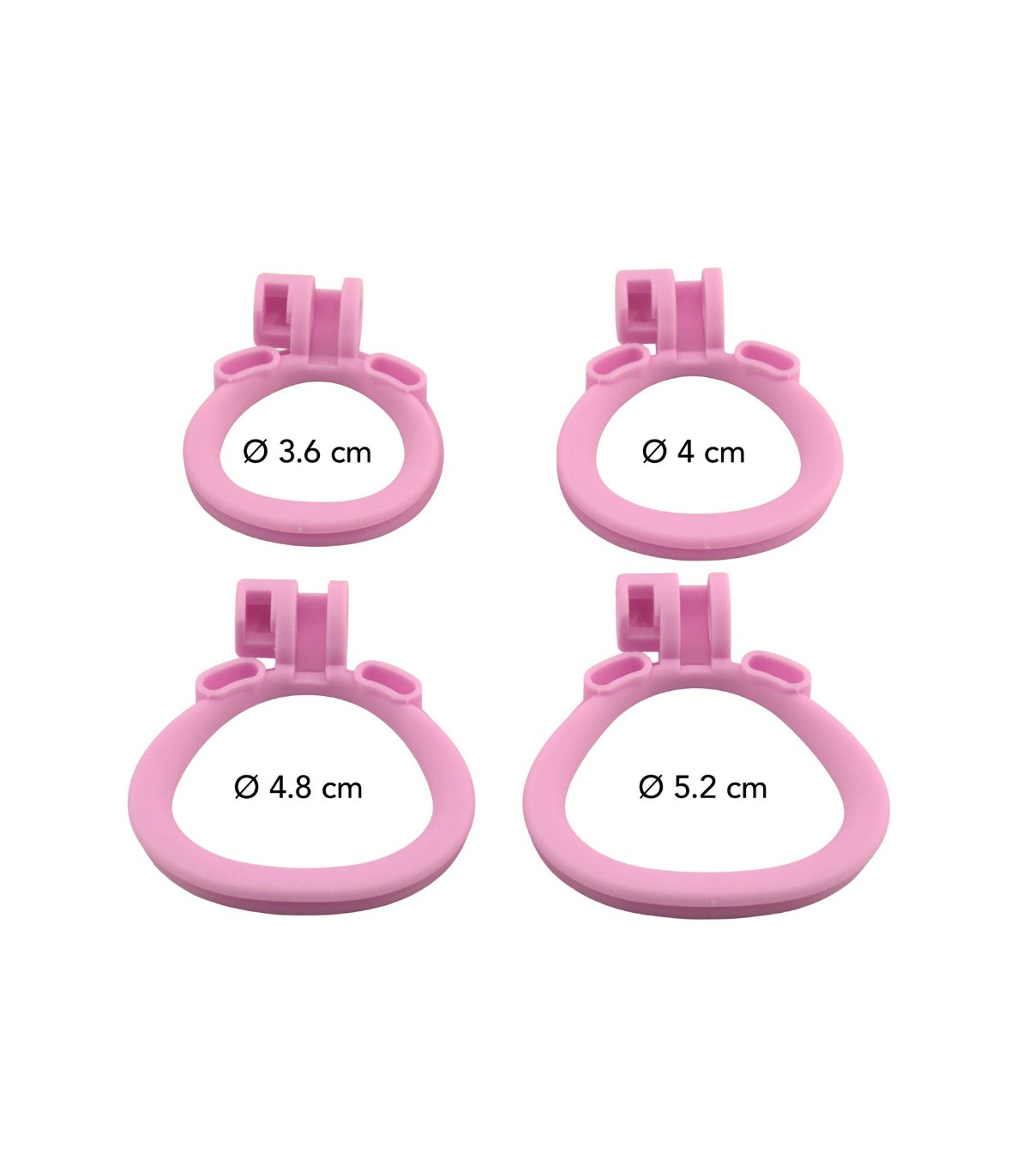 Cage de Chasteté Prison Homme Rose