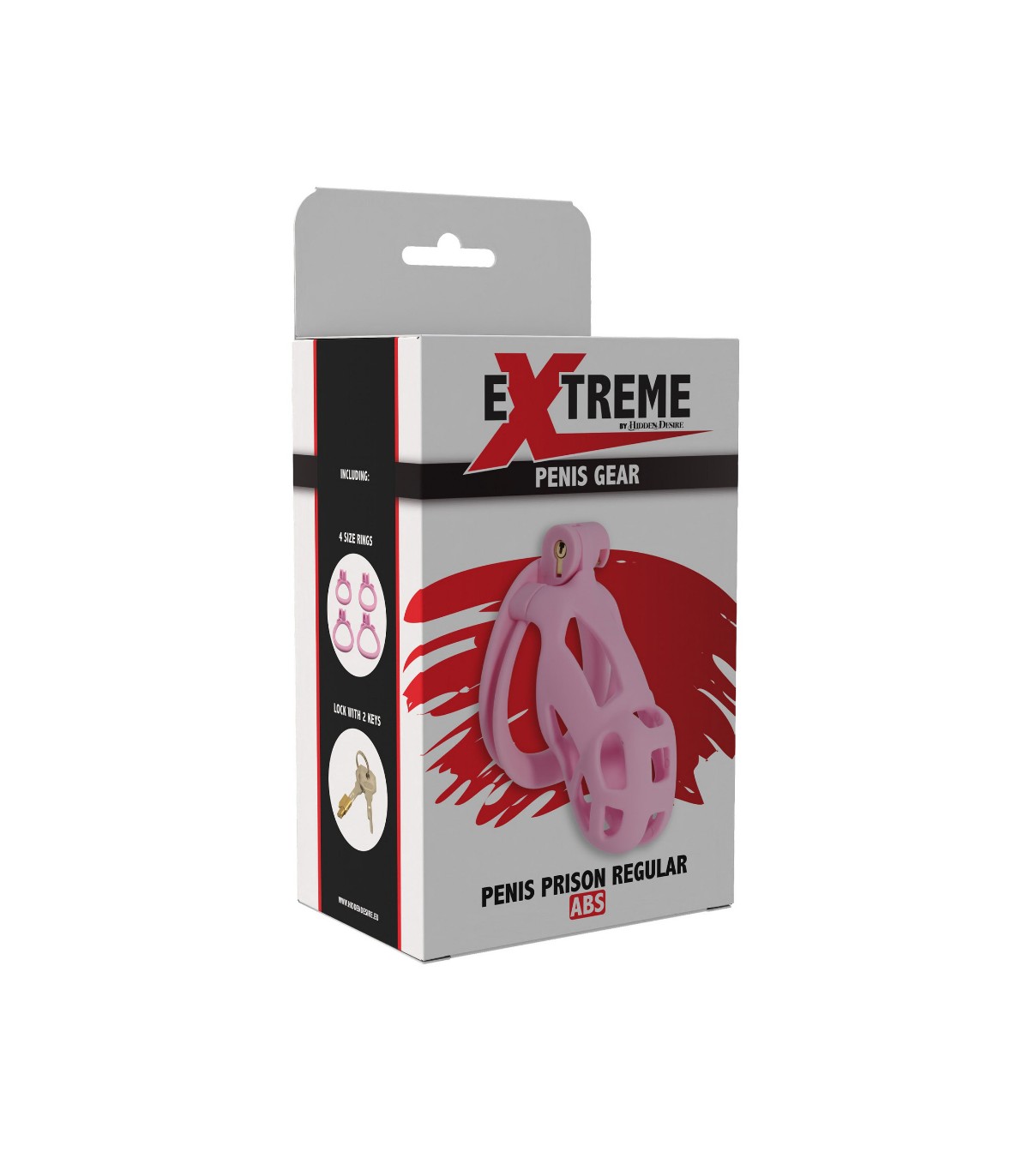 Cage de Chasteté Prison Homme Rose