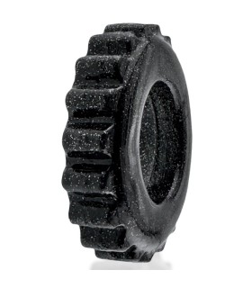 Cockring Oxballs Plushy Noir Brillant