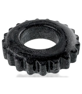 Cockring Oxballs Plushy Noir Brillant