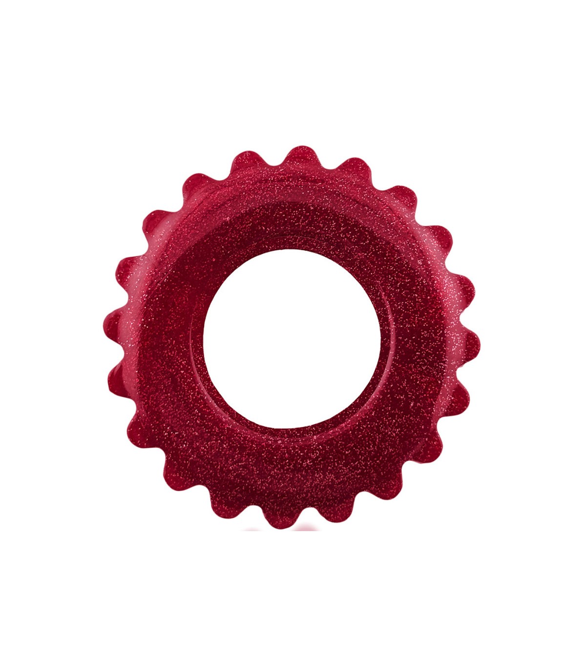 Cockring Oxballs Plushy Cherry Brillant