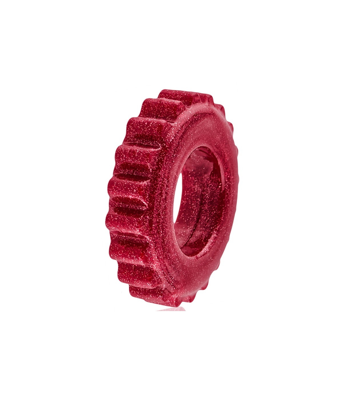 Cockring Oxballs Plushy Cherry Brillant