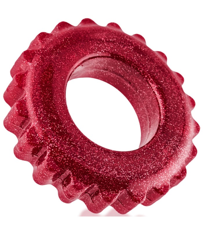 Cockring Oxballs Plushy Cherry Brillant