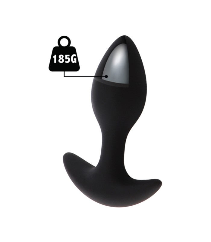 Plug Anal Silicone avec Poids 185 Grammes
