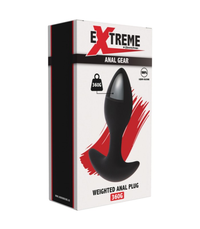 Plug Anal Silicone Lesté 360 g