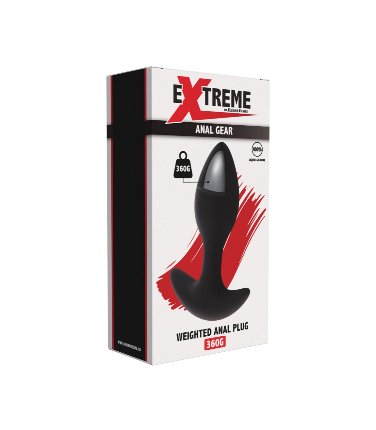 Plug Anal Silicone Lesté 360 g