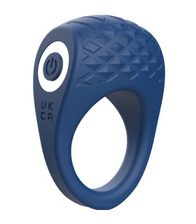 Cockring Vibrant Bleu avec Télécommande Vicious