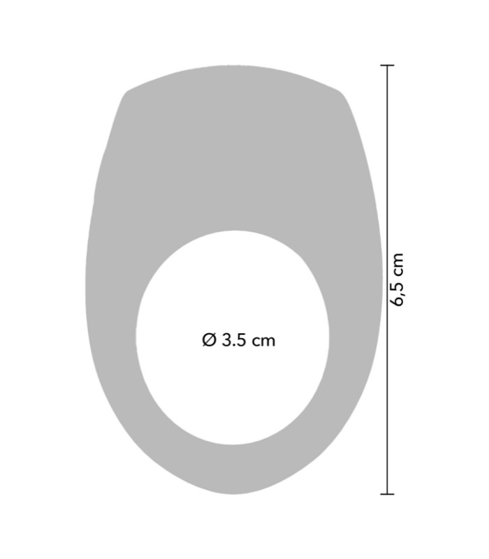 Cockring Vibrant Bleu avec Télécommande Vicious