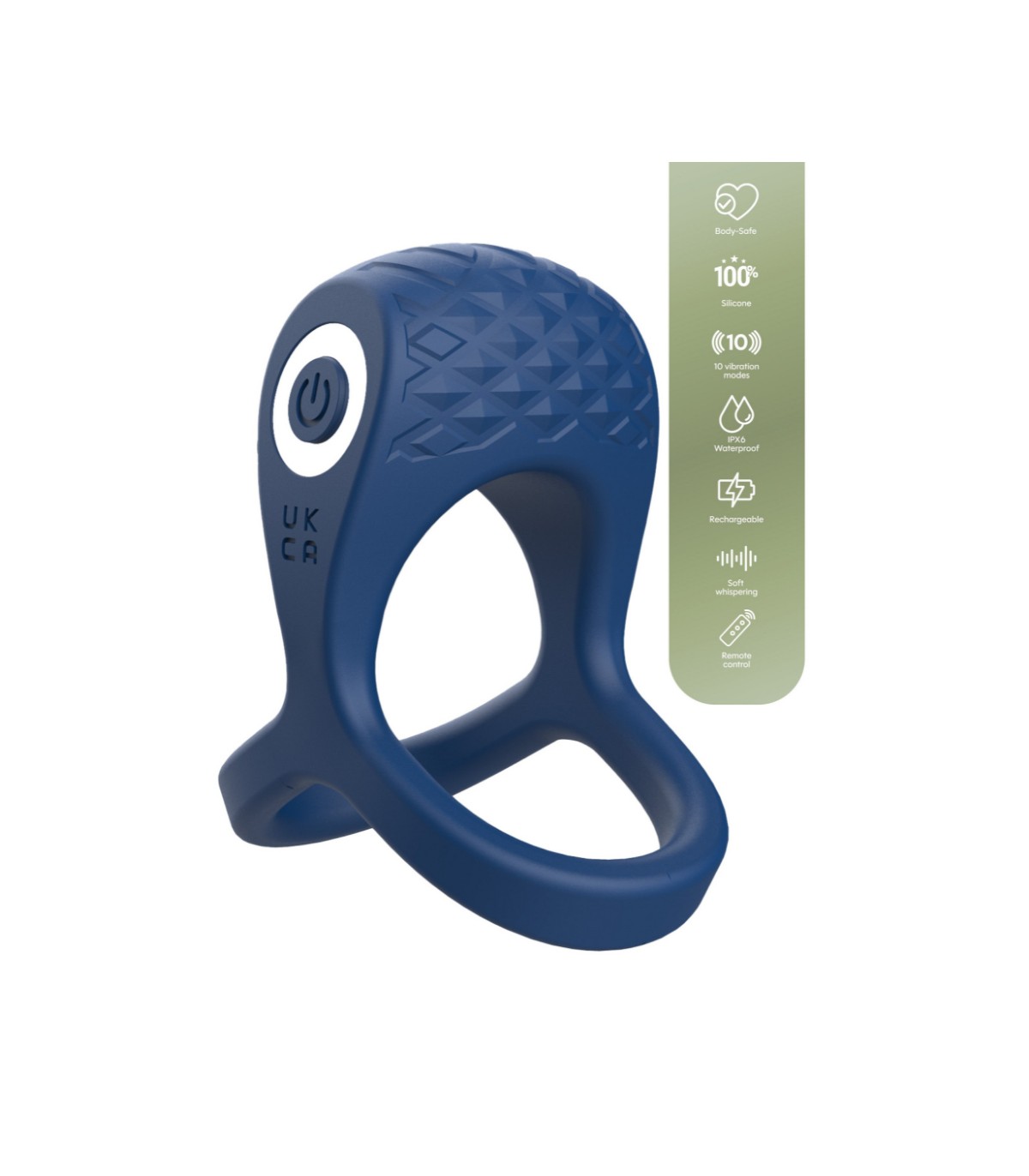 Double Anneau Penien Vibrant Brutal