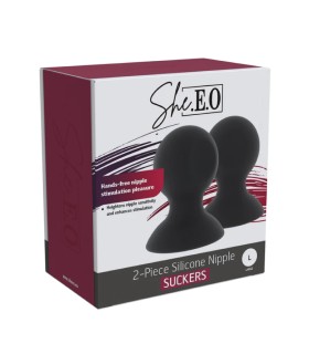 Pompes à Tétons Silicone Large