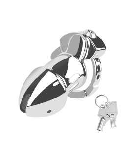 Cage à Pénis en Acier Inox Ajustable