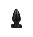 plug gay noir medium diamètre 5,5 cm