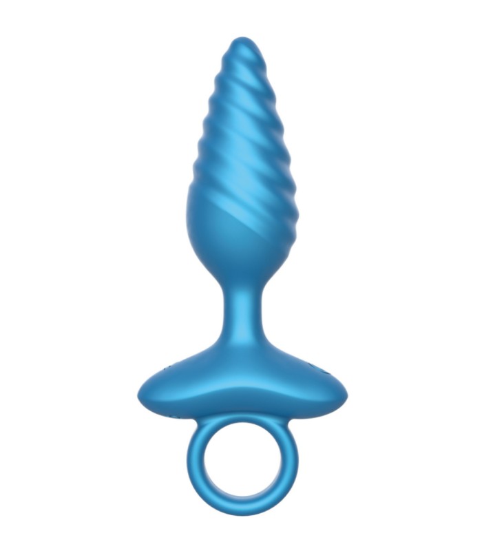 Plug Vibrant Nervuré Avec Télécommande