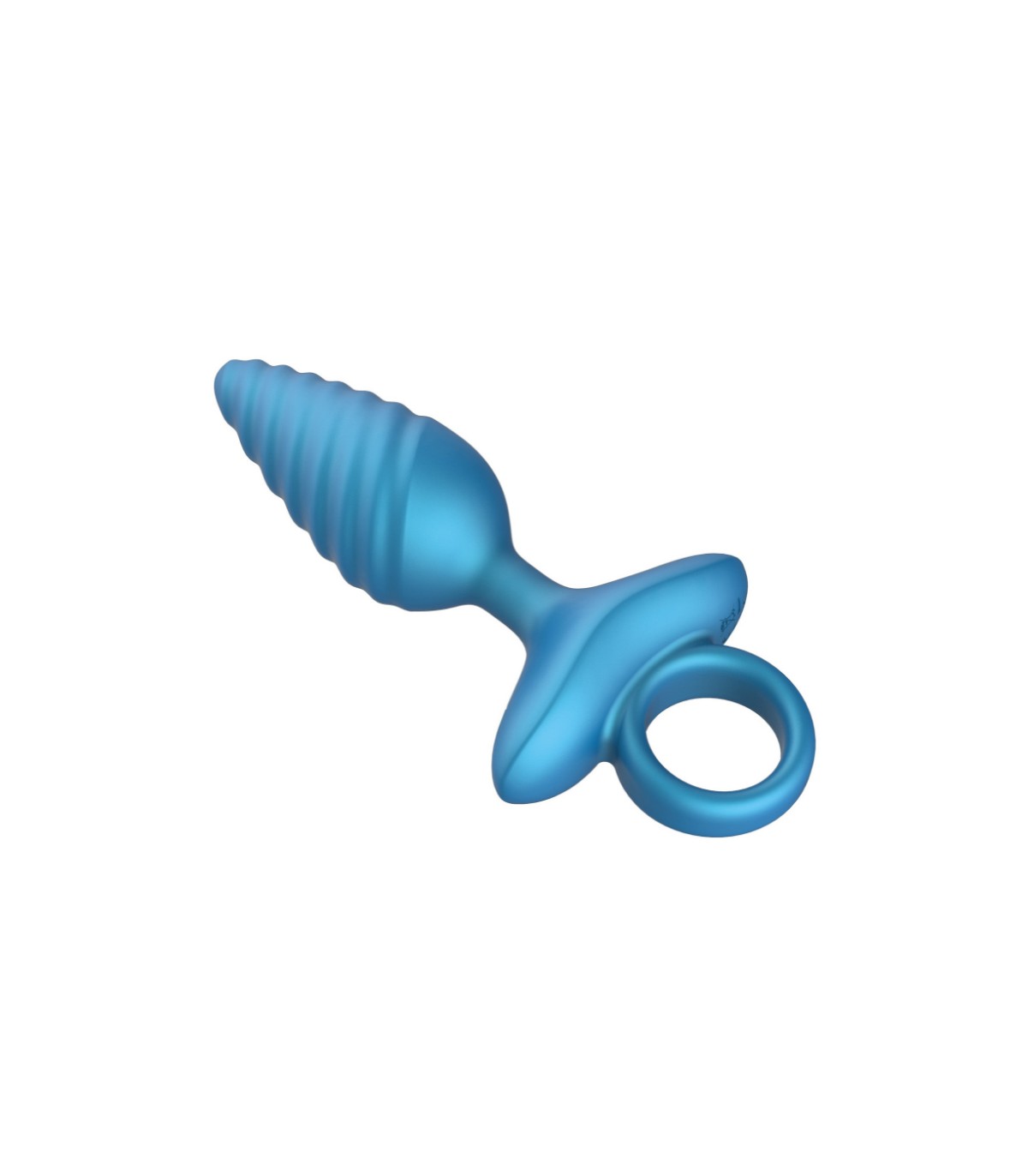 Plug Vibrant Nervuré Avec Télécommande