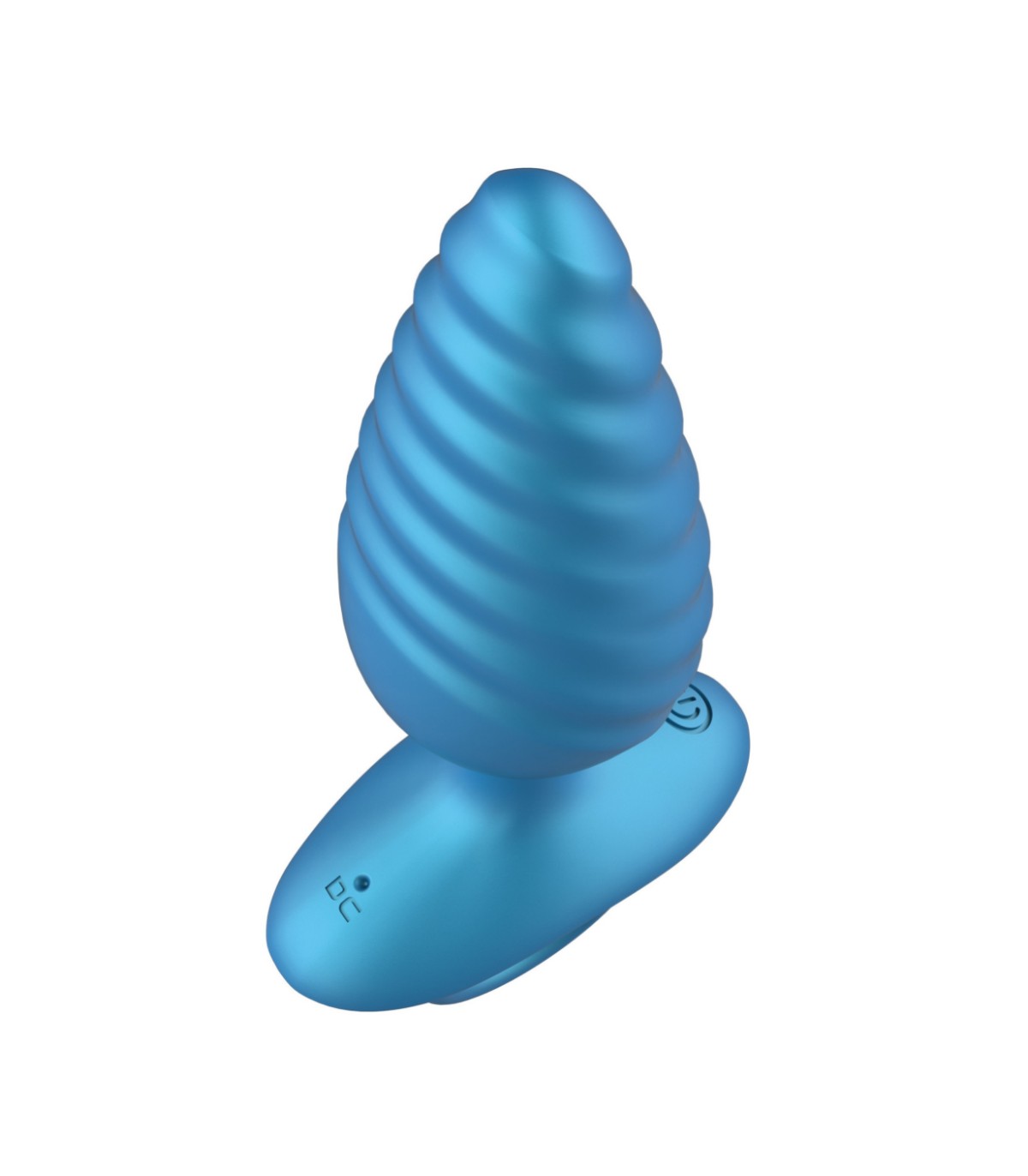 Plug Vibrant Nervuré Avec Télécommande