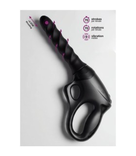 Pistolet Anal Vibrant et Rotatif Cadence PRO
