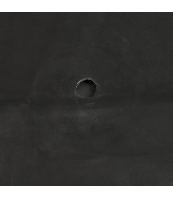 Lit Vaccum en Latex Noir 2x1m