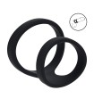 Double CockRing Silicone Levelz Noir